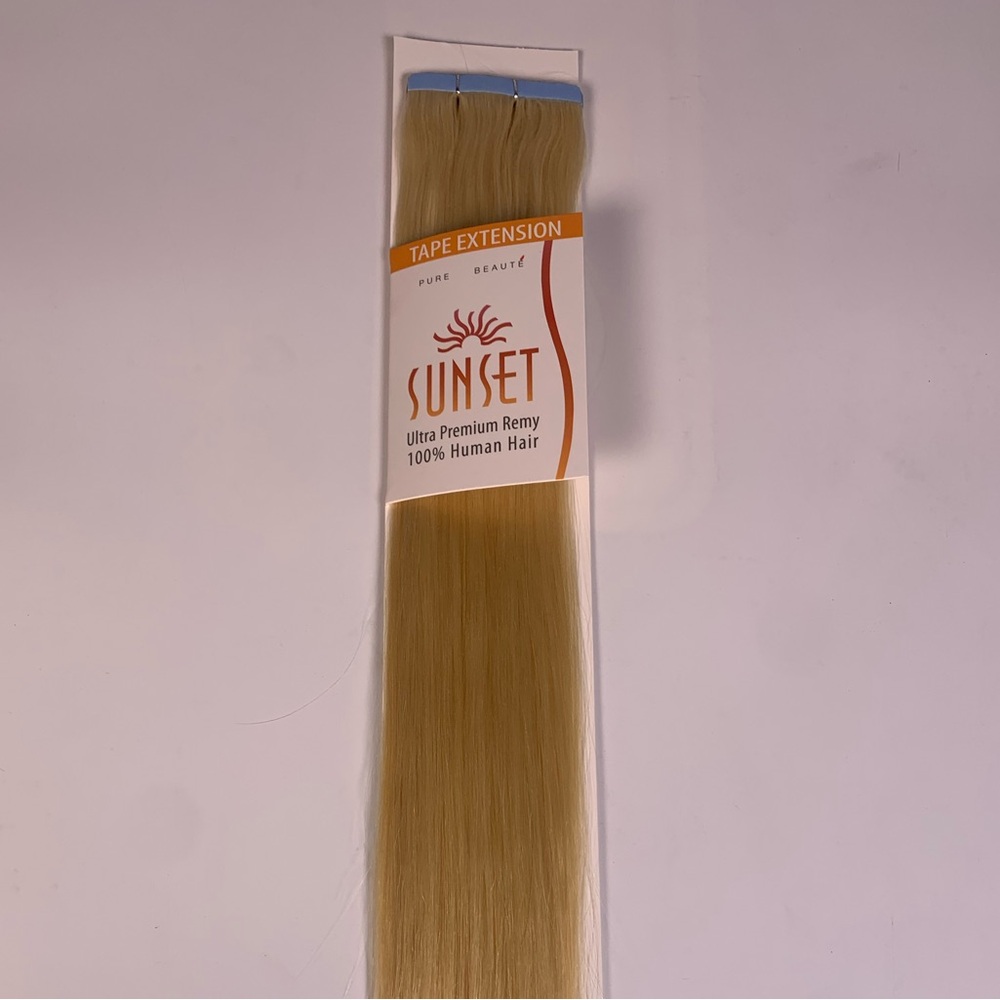 Tape In Human hair extensions 18”